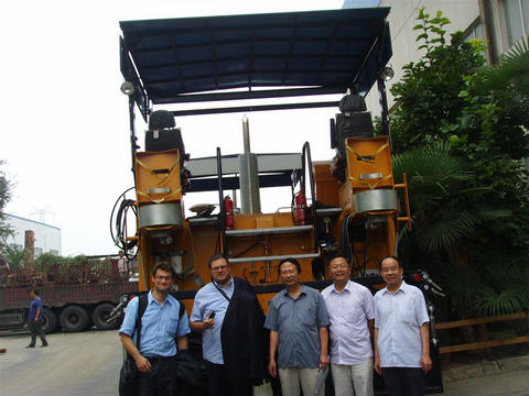 2011.8 bmm & dillinger hutte gts visited chinese customers 2